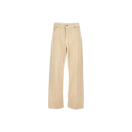 HAIKURE Бежевые Женские Повседневные Штаны