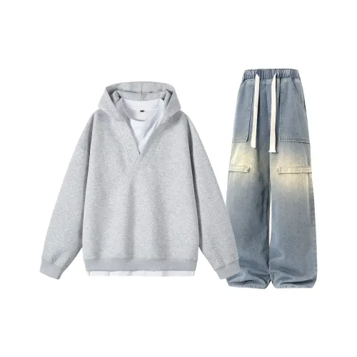 ZIRUNGE Унисекс Свитшот Комплекты