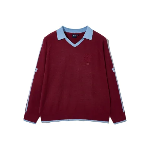 FILA Red Unisex Свитеры