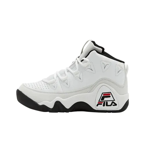 FILA Винтажные баскетбольные кроссовки Женские Белые Черные