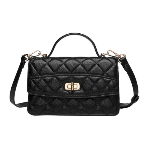 MEXICAN ПУ (полиуретан) Сумка через плечо Сумка Обычная Женская Черная Экрю