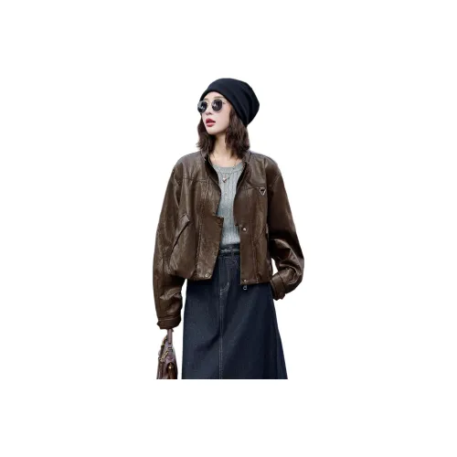 Куртка из кожи Kangaroo женская