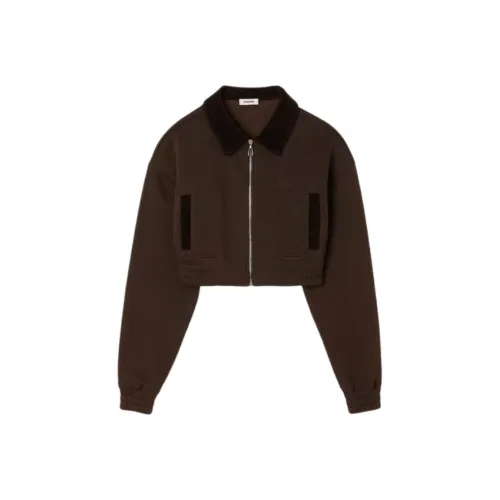 Sandro Коричнево-желтые женские куртки