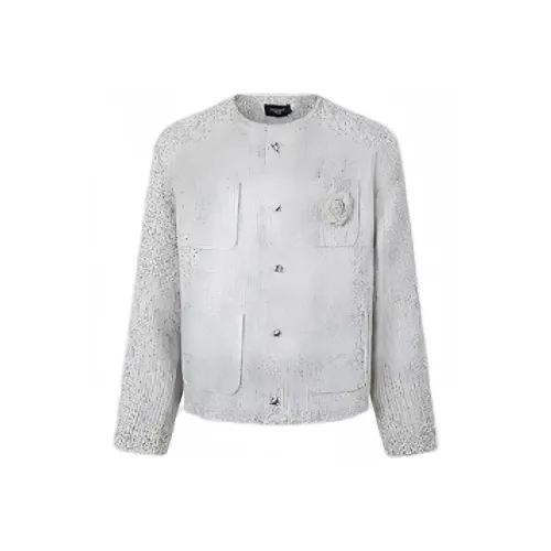 Zomuros Белый Серый Унисекс Куртки