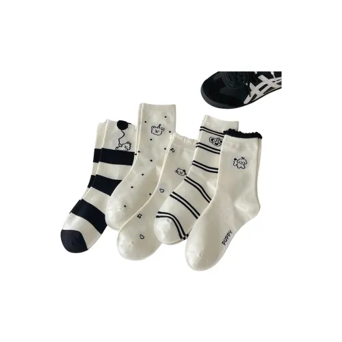 MIIOW Летние носки с высоким верхом женские