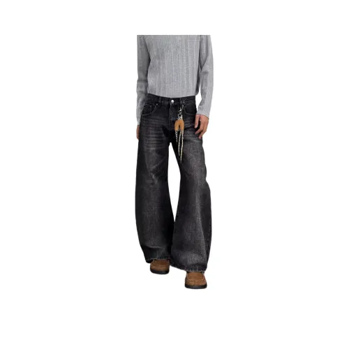 RKVC Черные Унисекс Джинсы