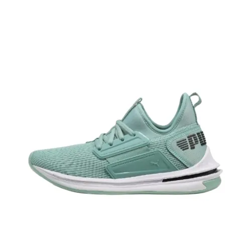 PUMA Ignite Low Топ Casual Женский Светло-Зеленый