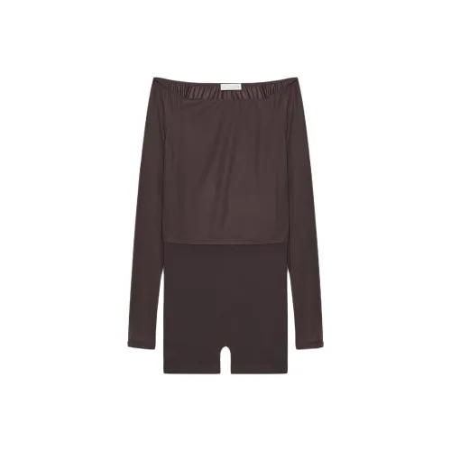 ZARA Шоколад Женские Комбинезоны