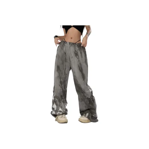 REMOULD Серый Смешанный Женские Повседневные Штаны