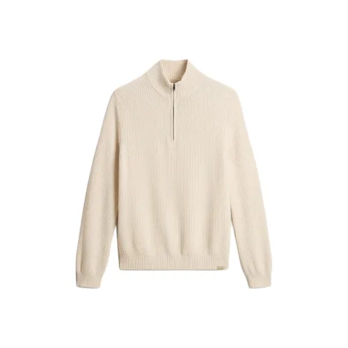 WOOLRICH Бежевые Мужские Свитера