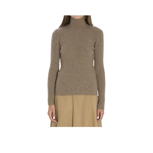 MaxMara Бежевые Женские Свитера