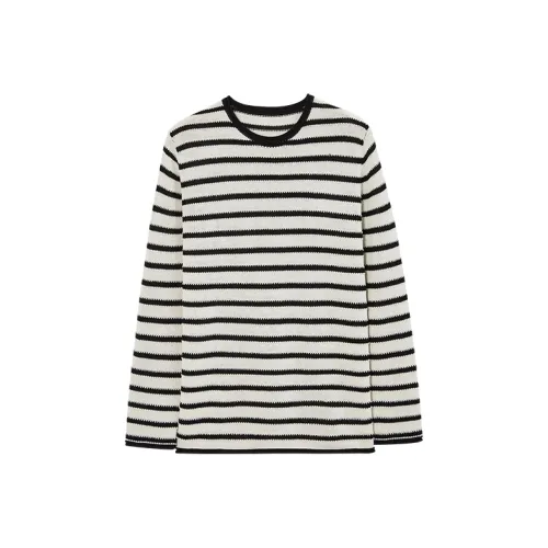 TAGEECHITA Черно-белые полосы Женские T-рубашки