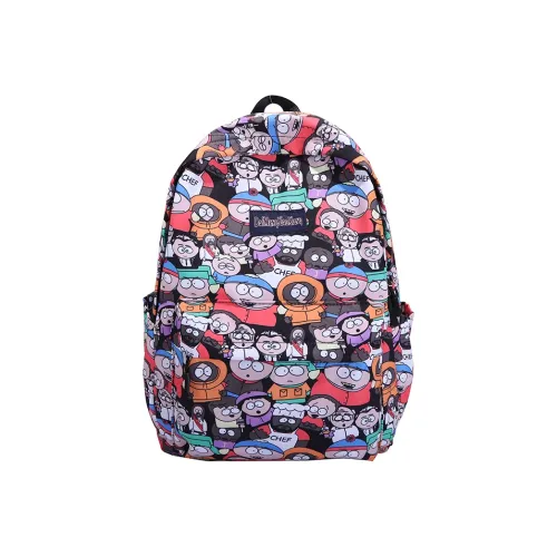 CREAM BEAR Нейлон Рюкзак Обычный Персонаж мультфильма Цвет Взрывной Буква Цвет