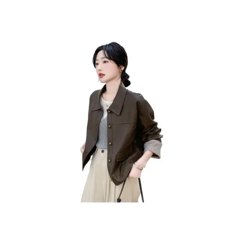 MEXICAN Кожа Куртка Куртка Женская