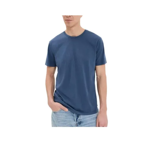 Marine layer Индиго Мужская T-рубашка
