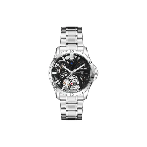 LIBER AEDON Наручные часы Кварцевый механизм Черный циферблат Мужские часы