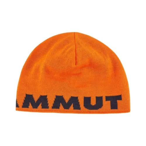 MAMMUT Шерстяные Бини Унисекс Оранжевый
