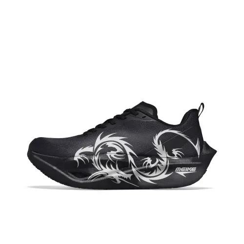 MEIKE Беговые кроссовки Низкий Топ Черный Злой Дракон Унисекс