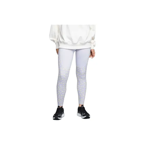 PUMA AOP Светло-фиолетовые Женские Йога Штаны