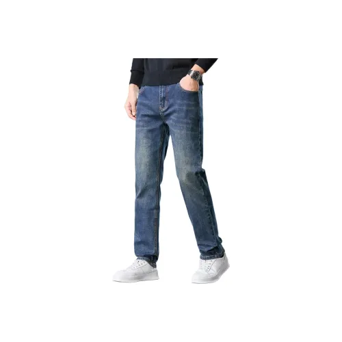 FAIRWHALE Цементный Серый Унисекс Джинсы