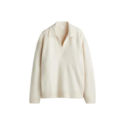 H M Кремовые Женские Свитера