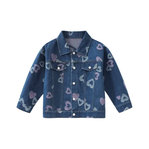 SNOOPY Сердце Синий Kids Куртки
