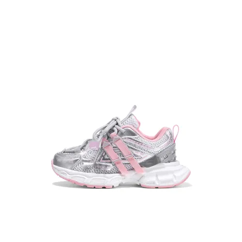 Cool Odd Rebound Дышащий Легкий Амортизация Низкий Топ Kids Lifestyle Shoes Серебристо-розовый Детский