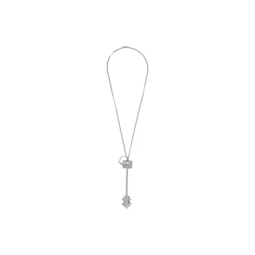 Paco Rabanne Брасс Ожерелья Женские Серебряные