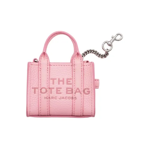 MARC JACOBS Тоут Full GRAIN LEATHER Сумка Charm Сумка Merch Женская Лента Розовая
