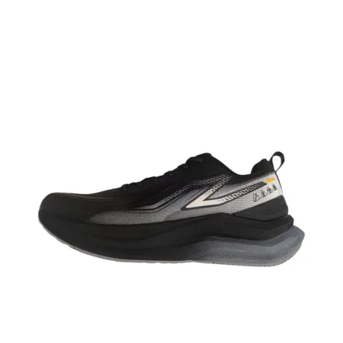 XTEP Амортизация Износостойкий Низкий Топ Повседневные Беговые Кроссовки Мужские Черно-Белые