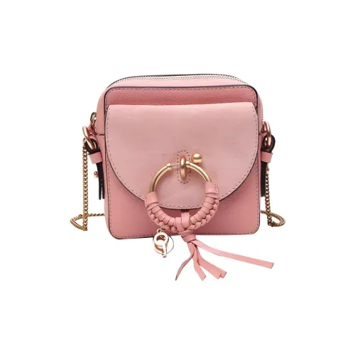 See By Chloe Текстурированная замша коровья кожа сумка через плечо стандартная женская розовая