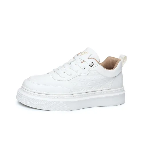 BIERLI Slip-Resistant Водонепроницаемые Низкие Кроссовки для Скейтбординга Мужские