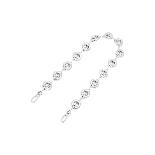 LOEWE Металл Плечевой ремень Сумка Ремень Женская Серебряная