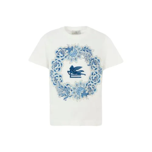 ETRO Сливочный Kids T-рубашки