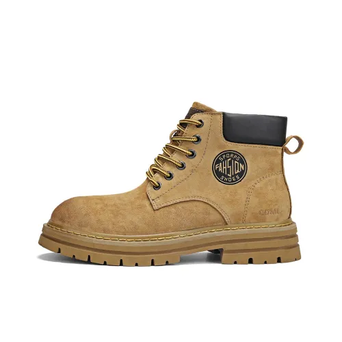 QDML ботинки Martin коричневые мужские