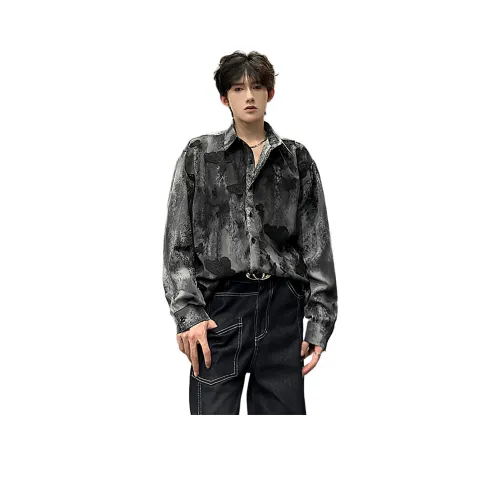 FOMOCE Черные Унисекс Рубашки