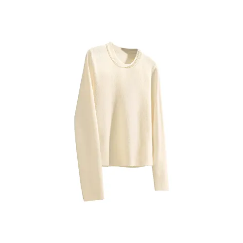 SIBAISHE Абрикос Женский Трикотаж