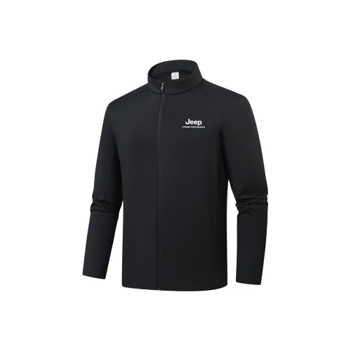 JEEP Outdoor Casual Активный отдых Длинный рукав Т-рубашка Унисекс