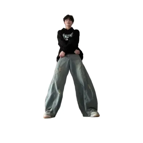 BRG Светло-Синие Унисекс Джинсы