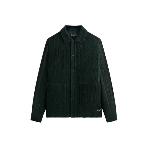 KITH FW25 LADDER Кружево Коларованное Оверхир Рубашка Мужская