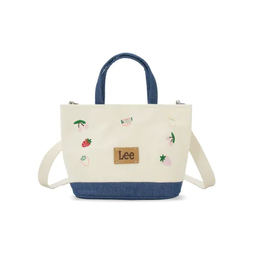 Lee ПУ (полиуретан) Тоут Сумка Сумка для покупок Сумка Женская Бежевая и Синяя