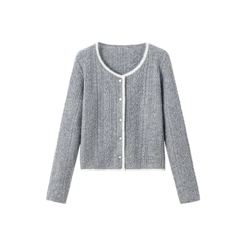 SIBAISHE Серый Женский Трикотаж