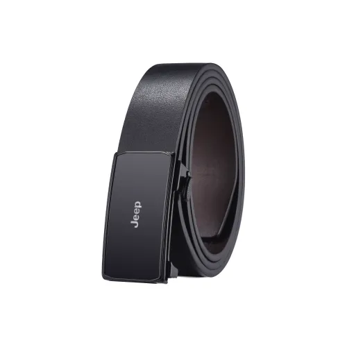 JEEP Настоящий кожаный ремень Унисекс 4,0 см