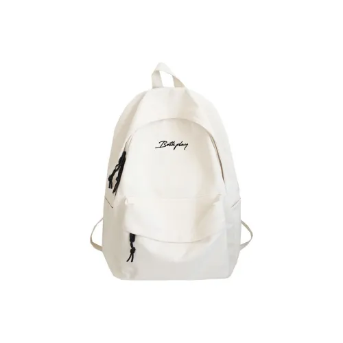 BOTH PLAY Холст Рюкзак Унисекс Черный Белый