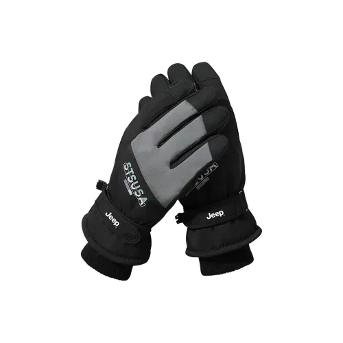 JEEP Утолщенные лыжные перчатки для мужчин