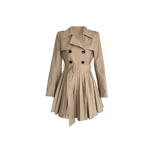 Icicofficial Хаки Женская Тренч