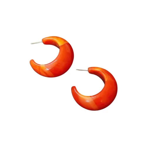 Tong Tong Rabbit Серьги-гвоздики из смолы Женские