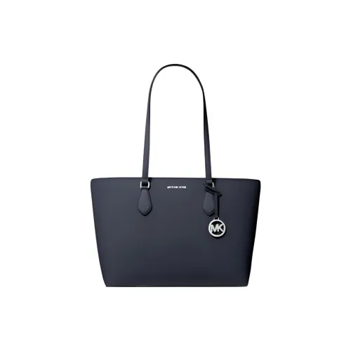 MICHAEL KORS Холст Тоут Сумка Сумка для покупок Сумка Сумка через плечо Большая Женская Морская синяя