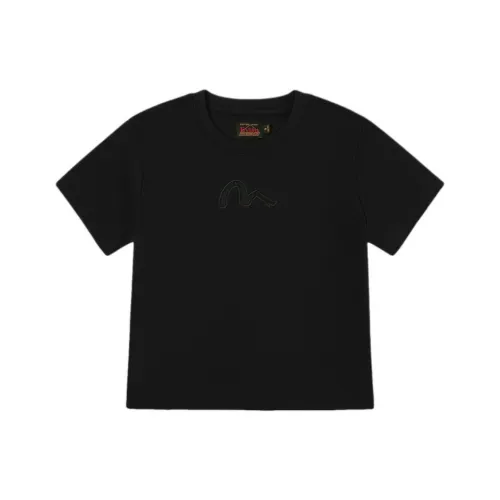 EVISU Черные Женские T-рубашки