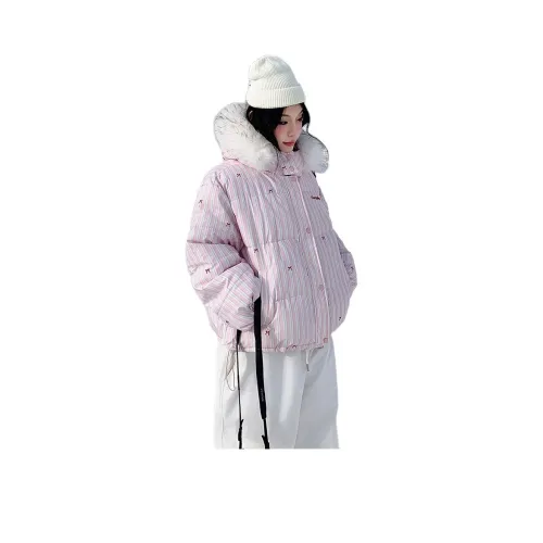 Mu Xiao Xin Хлопковый пуховик женский